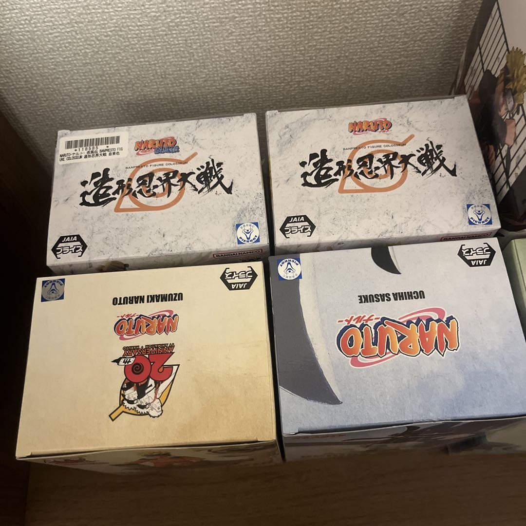 ナルト フィギュア まとめ売り NARUTO ナルト 疾風伝 フィギュア まとめ売り 8体 - メルカリ