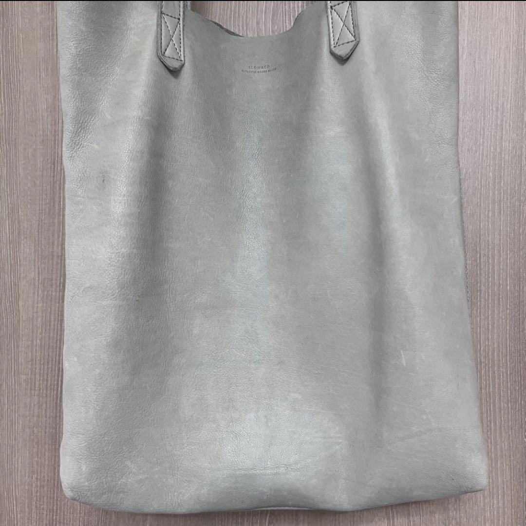 slow&co calf skin tote bag カーフスキン トートバッグ