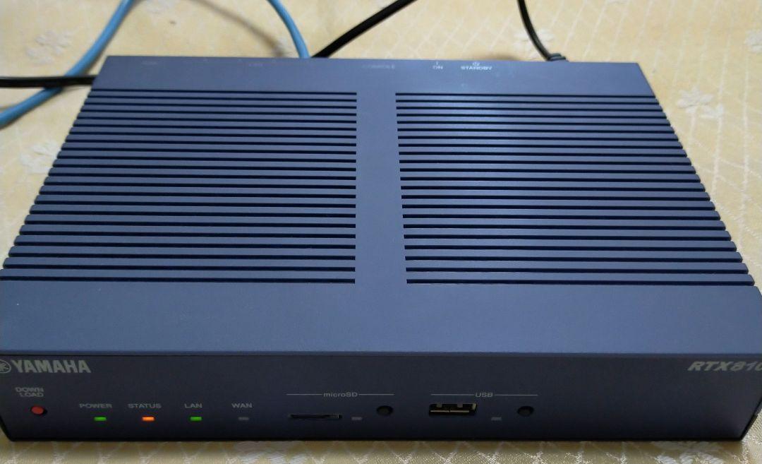 YAMAHA RTX810 - ルーター・ネットワーク機器セール アウトレット