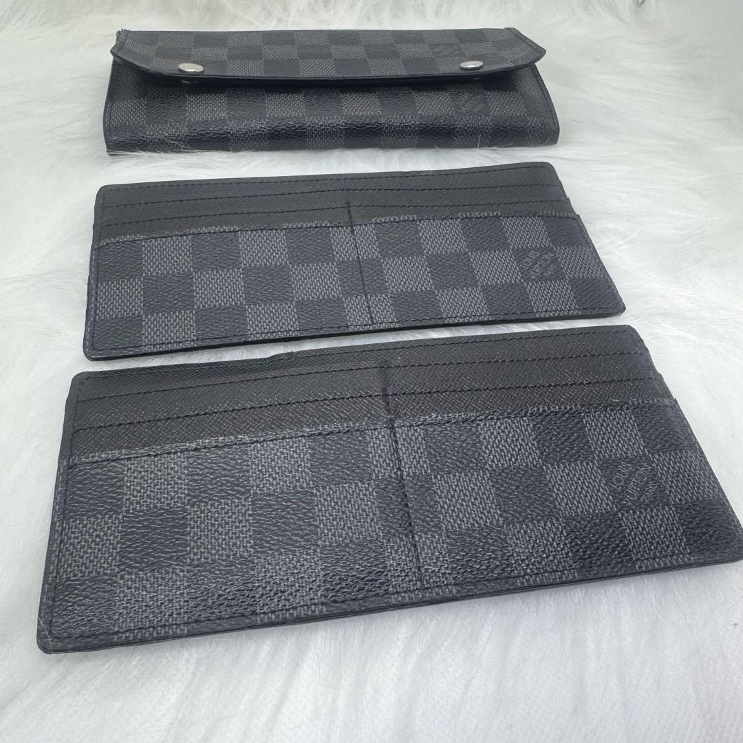 ルイヴィトン　グラフィット　モデュラブル　ロン　長財布 美品