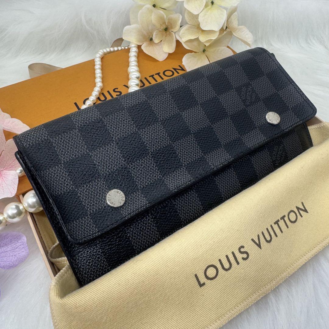 ルイヴィトン　グラフィット　モデュラブル　ロン　長財布 美品