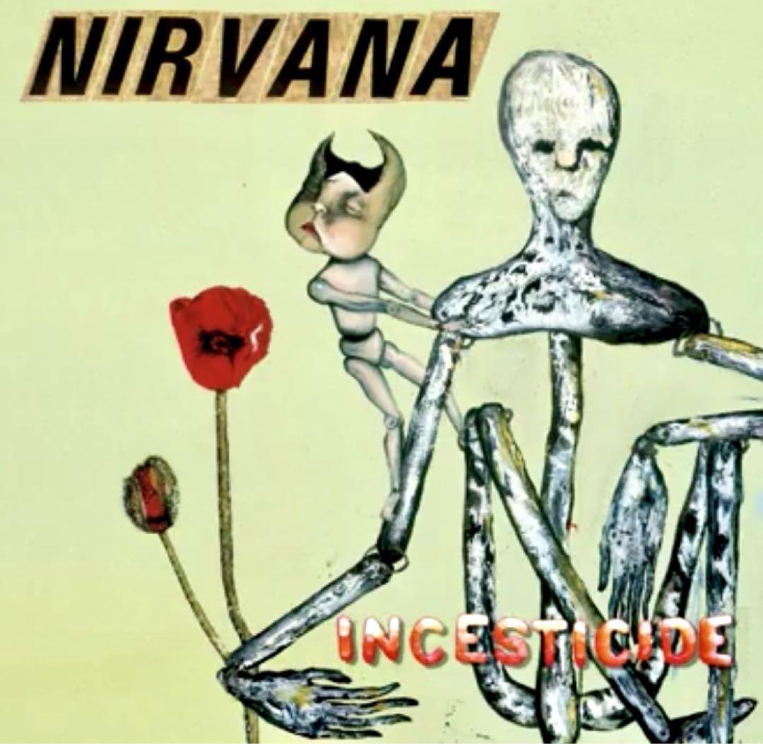 トップス NIRVANA \"INCESTICIDE\" 90S DEADSTOCK TEE