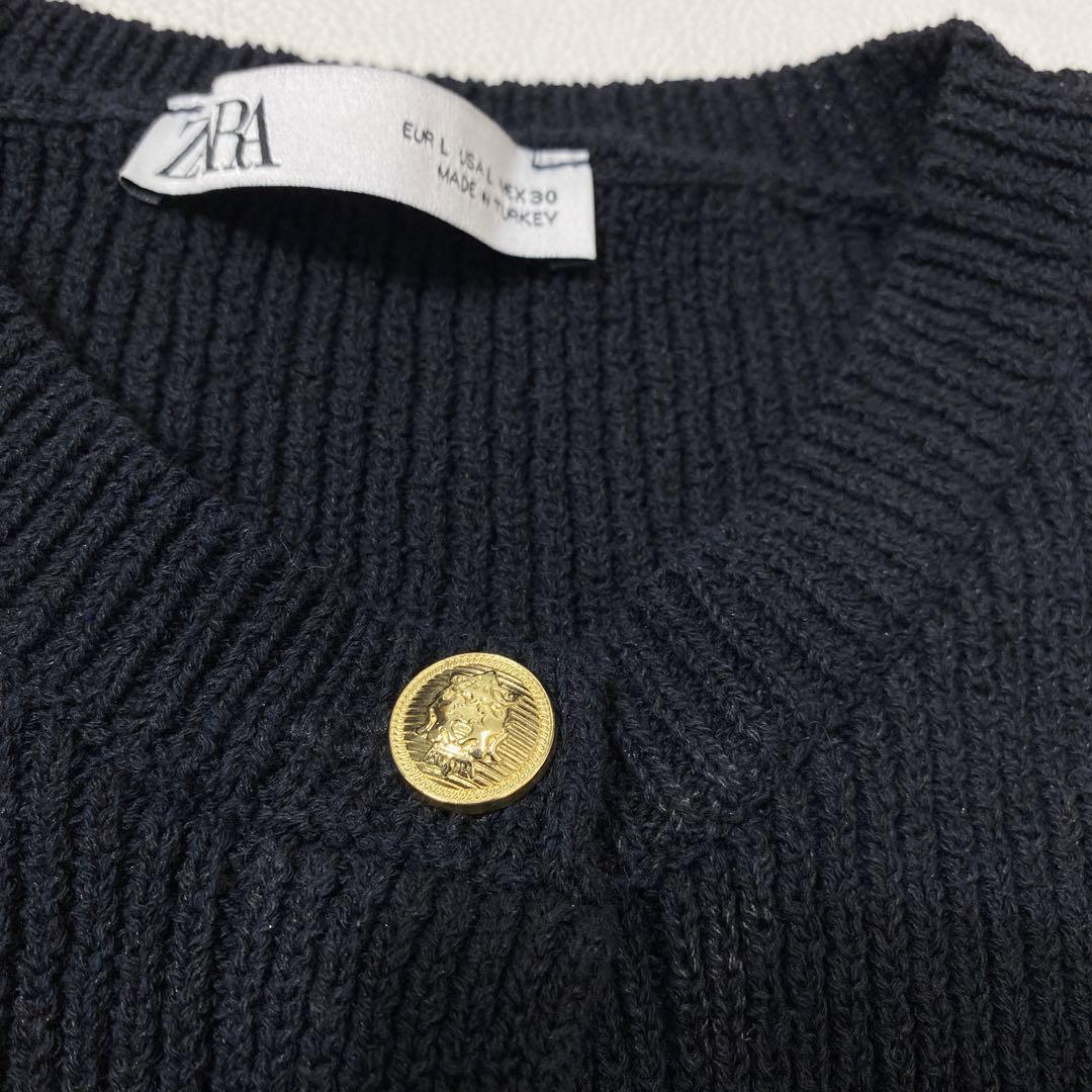 ZARA - ZARA ツイードベストの通販 by rara｜ザラならラクマ