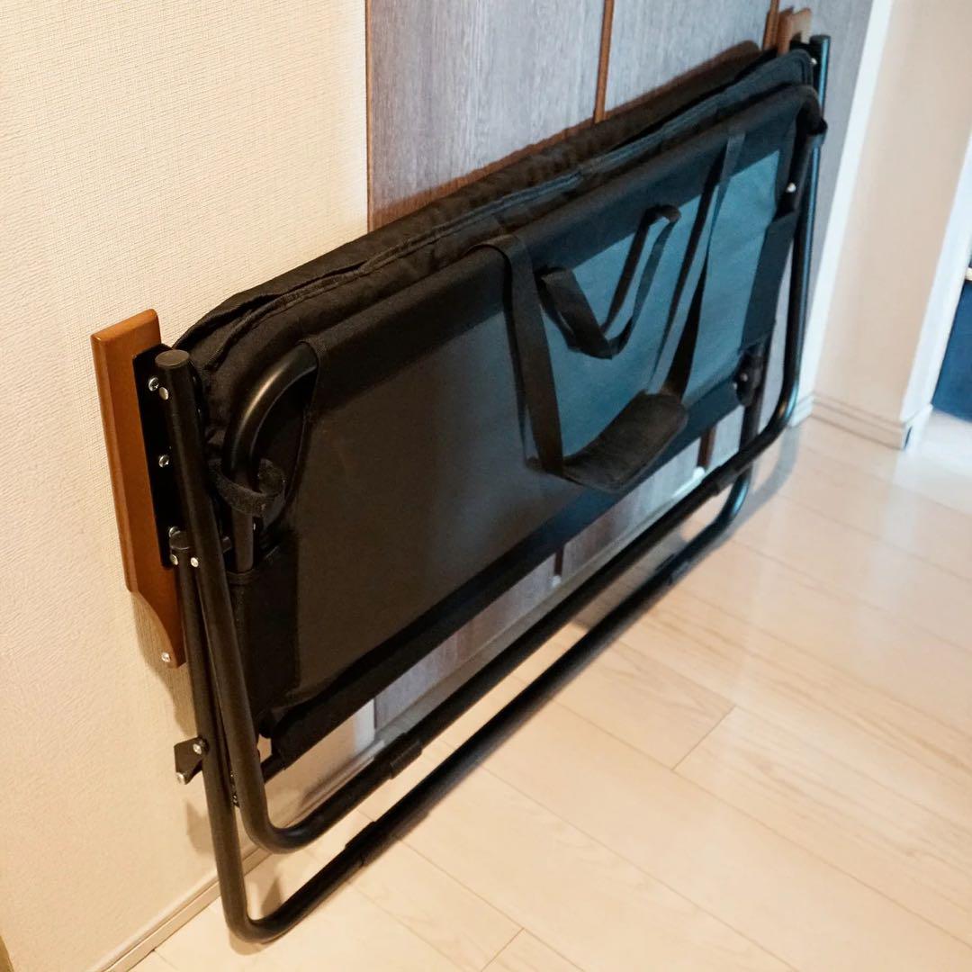 【新品未使用】折りたたみベンチ 2人掛け クッション付き アウトドアチェア 軽量