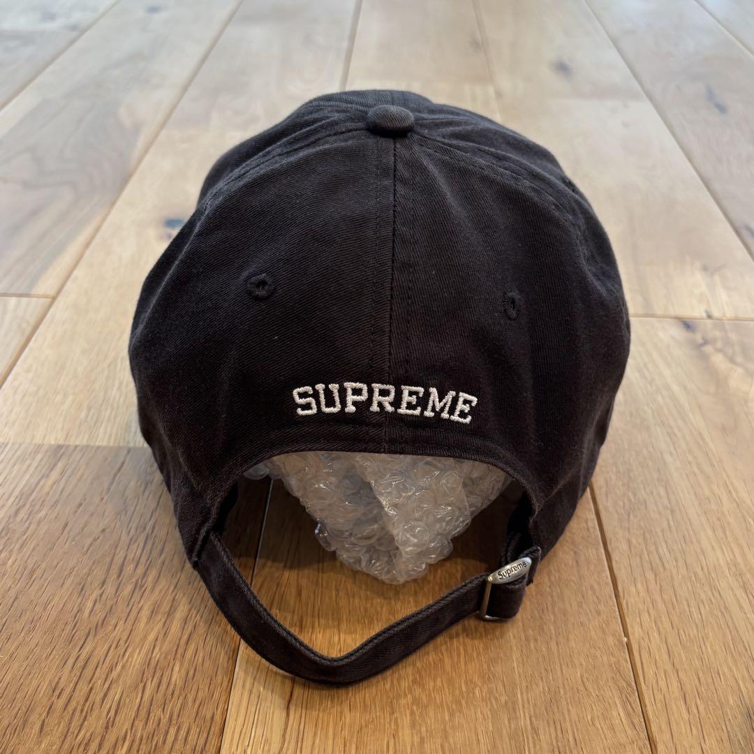 Supreme Multi Color Logo 6-Panel Cap 黒