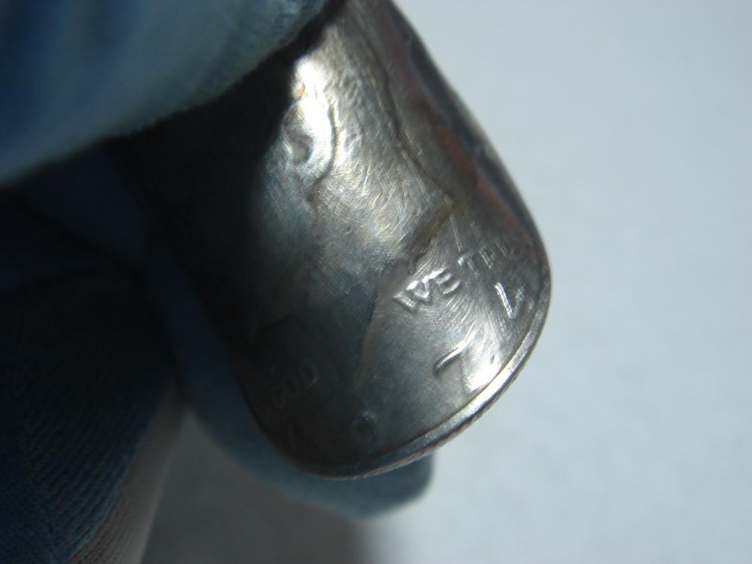HALF DOLLAR コインリング 0.5ドル硬貨をあしらった指輪