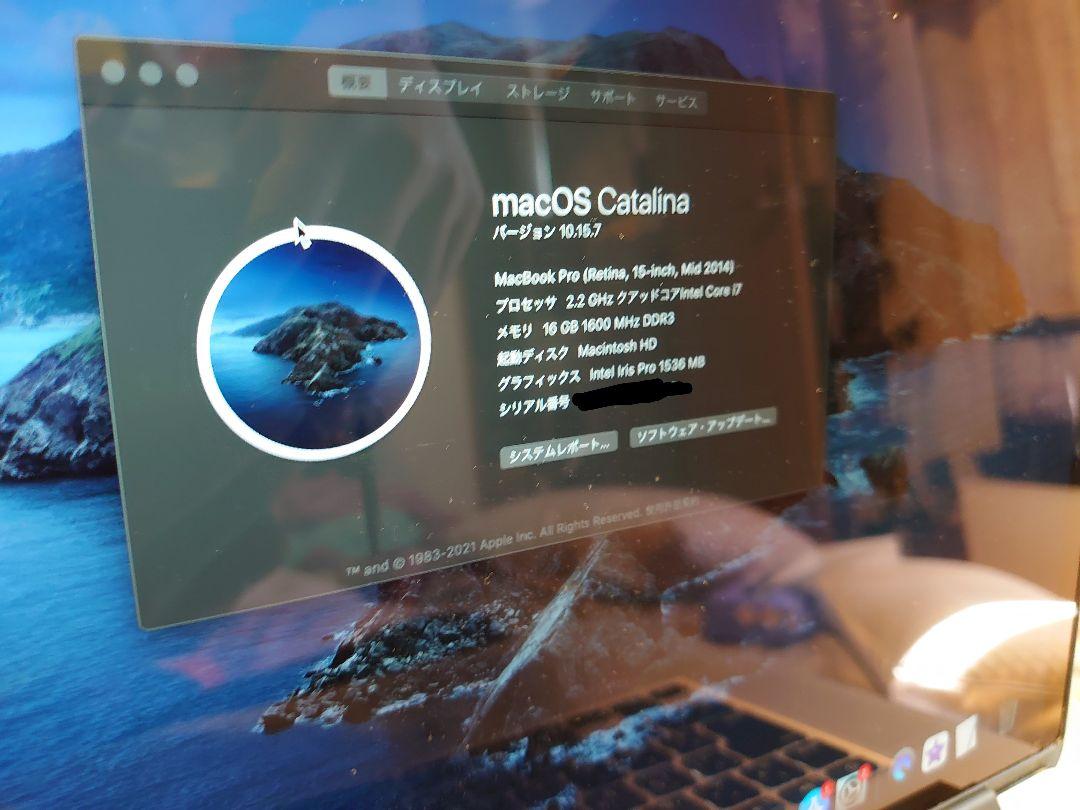 格安超歓迎 MacBook Pro Retina 15-inch Mid 2014 RtGjO-m66047502974 新作登場人気SALE