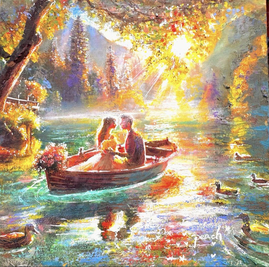 水面に委ねて… 絵画原画