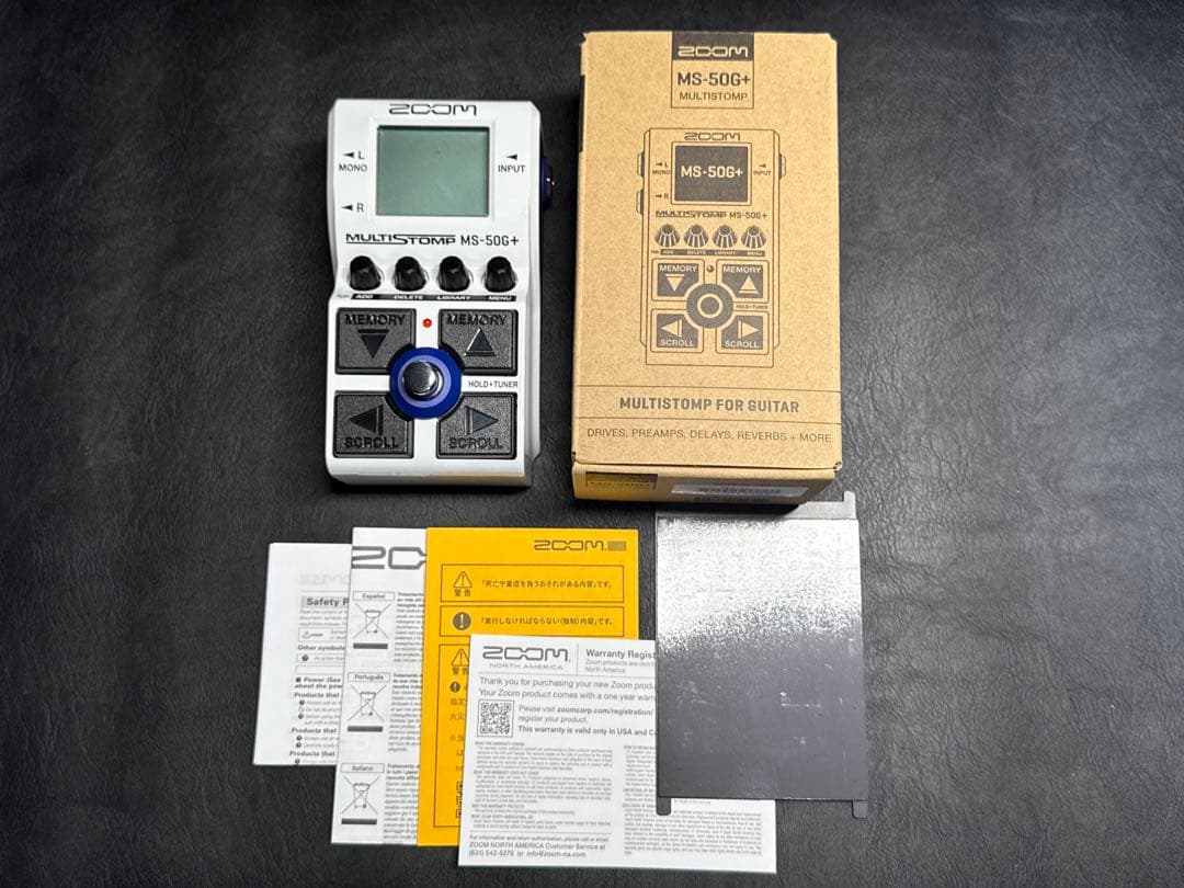 ZOOM MULTISTOMP MS-50G+ & 専用マグネットマウント