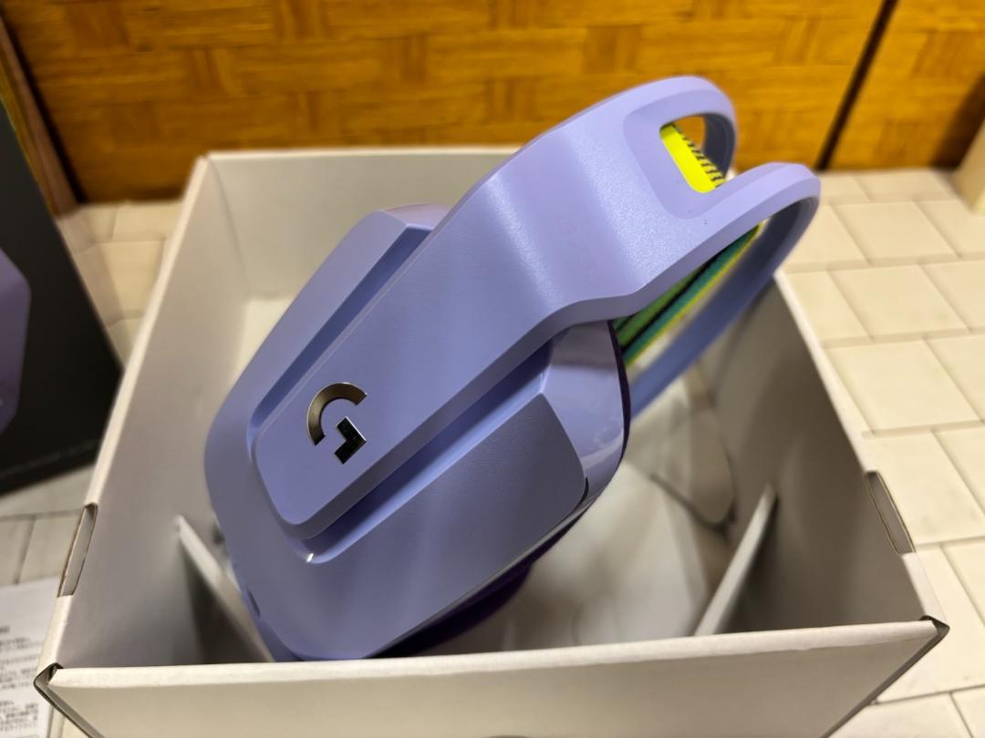 【中古品】logicool　G733　ワイヤレスゲーミングヘッドセット