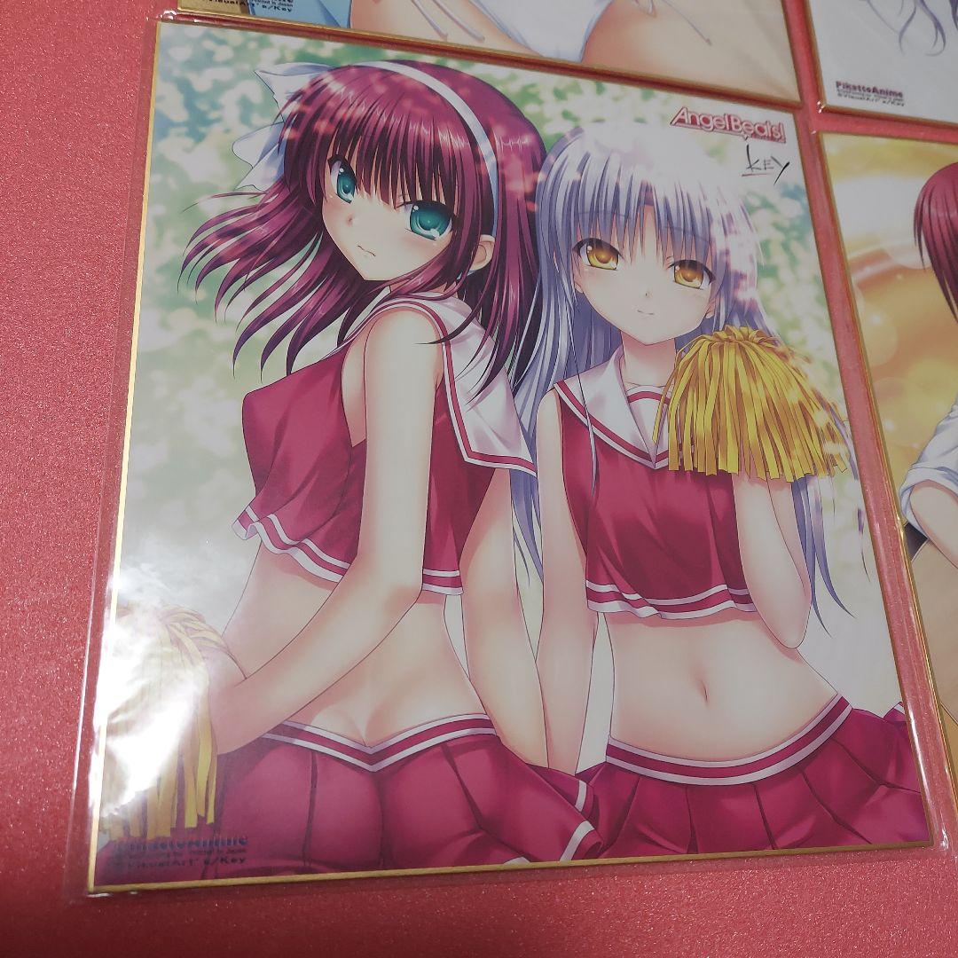【未使用】Angel Beats! 色紙 9枚 Amazon.co.jp: 鍵くじ Angel Beats! 入江みゆき 色紙 Key VA購買