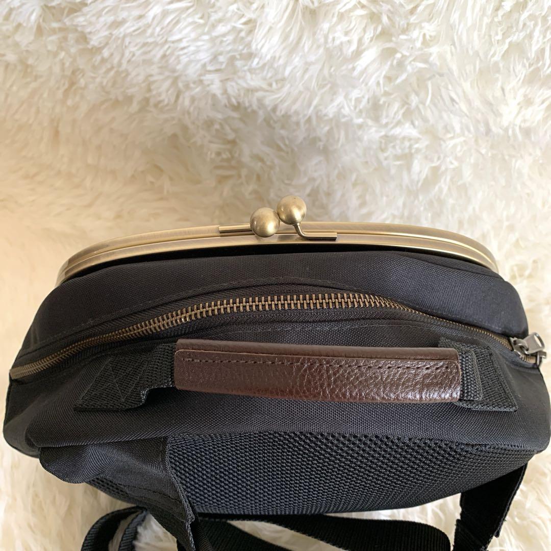 まさ。様AYANOKOJI あやのこうじ がま口ポシェット型ボディバッグ ドット
