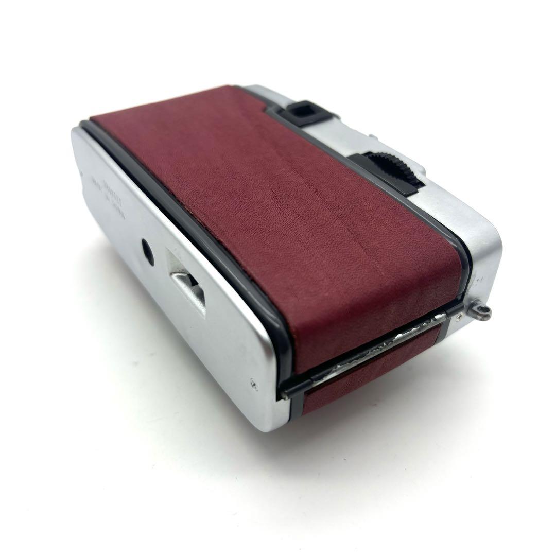 新規購入 整備済・完動品】 OLYMPUS PEN EE-2 ボルドー フィルムカメラ