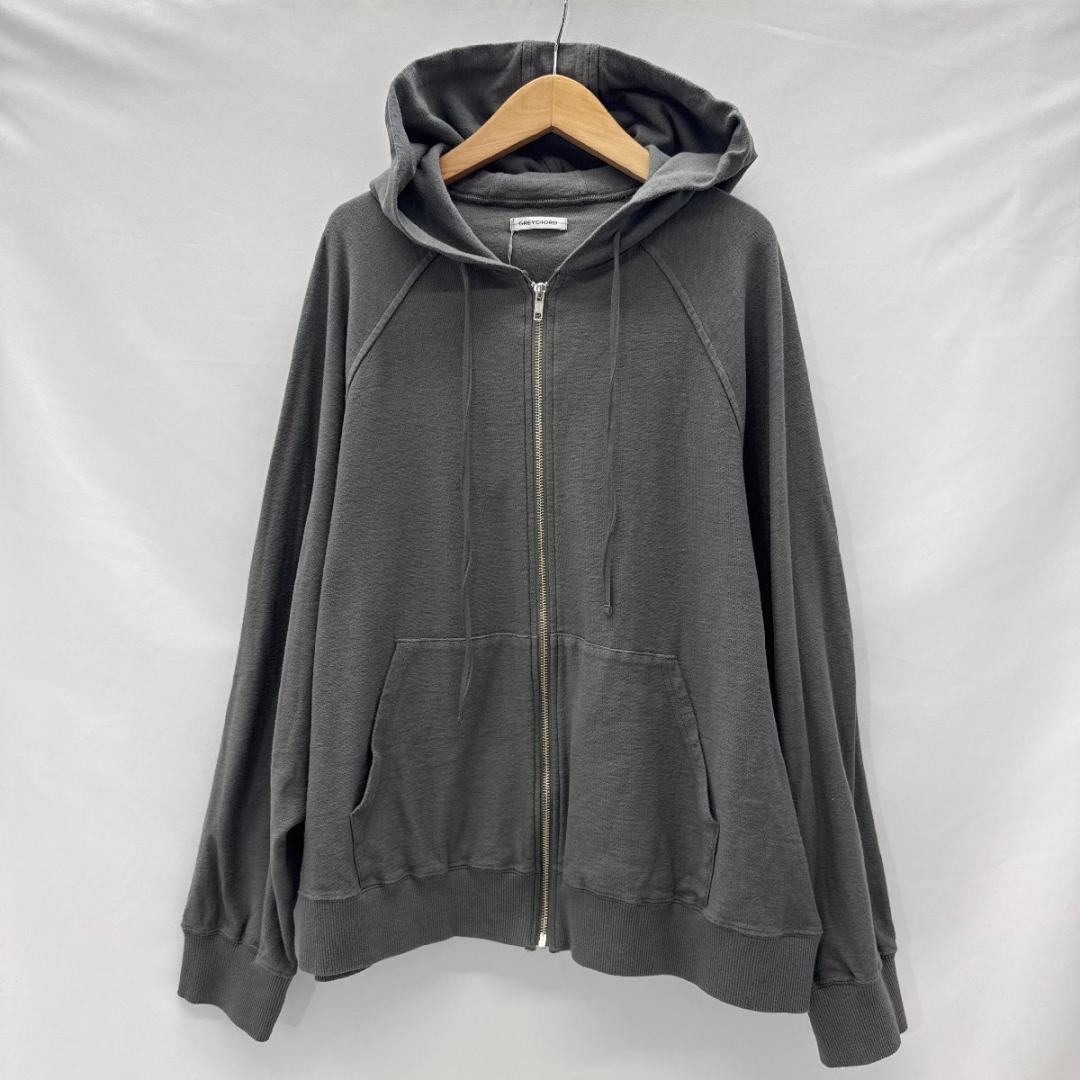 新品 GREYCHORD PAUL ZIP HOODIE パーカー グレーコード