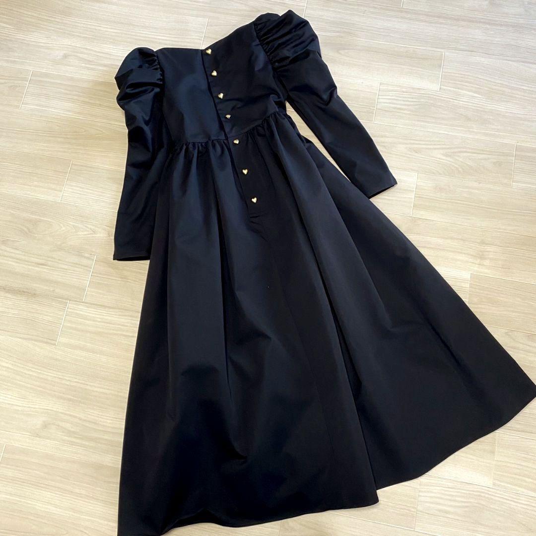 完売商品 SEVEN TEN ハートワンピース BLACK XS 画像10