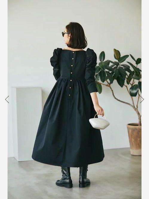 完売商品 SEVEN TEN ハートワンピース BLACK XS 画像4