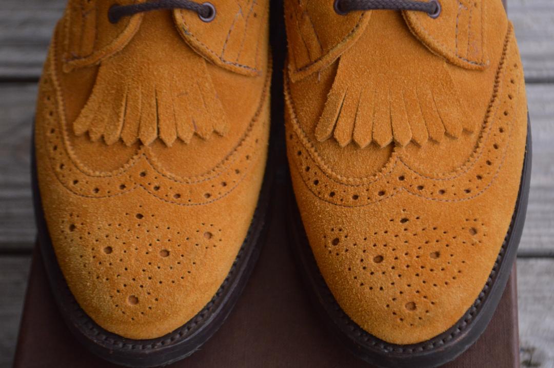 TRICKER'S カントリーシューズ 6-4 イエロー - メルカリ