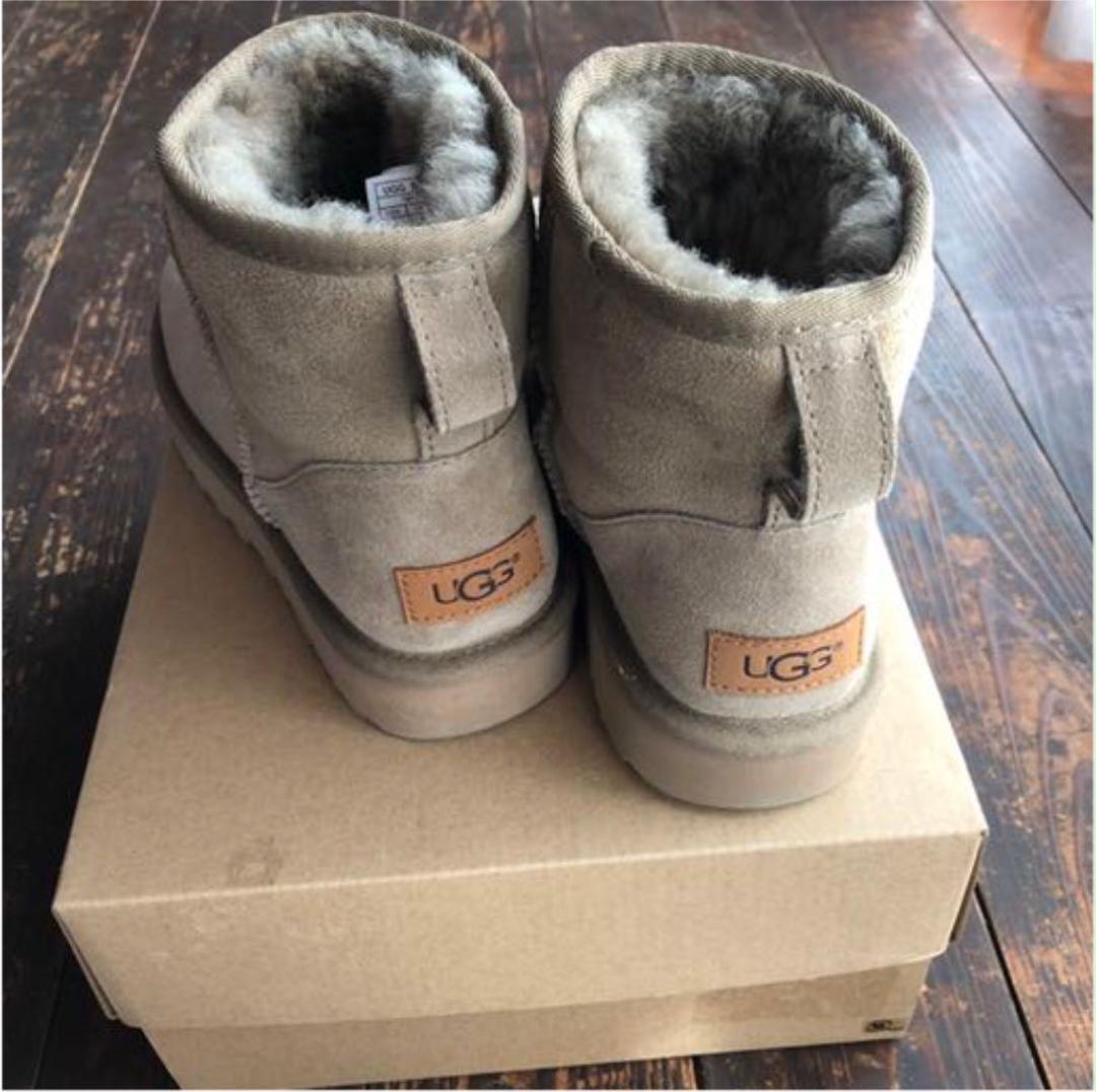 低価定番 UGG アグ ムートンブーツ クラシックミニ US6 JP23 ALP nA3re-m66062727113 正規品限定SALE