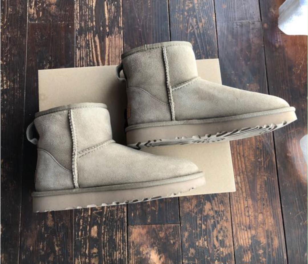 低価定番 UGG アグ ムートンブーツ クラシックミニ US6 JP23 ALP nA3re-m66062727113 正規品限定SALE