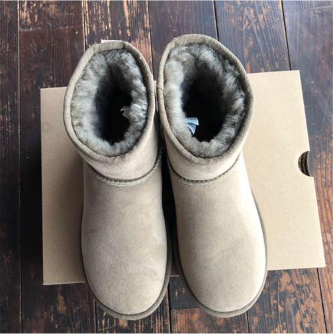 低価定番 UGG アグ ムートンブーツ クラシックミニ US6 JP23 ALP nA3re-m66062727113 正規品限定SALE