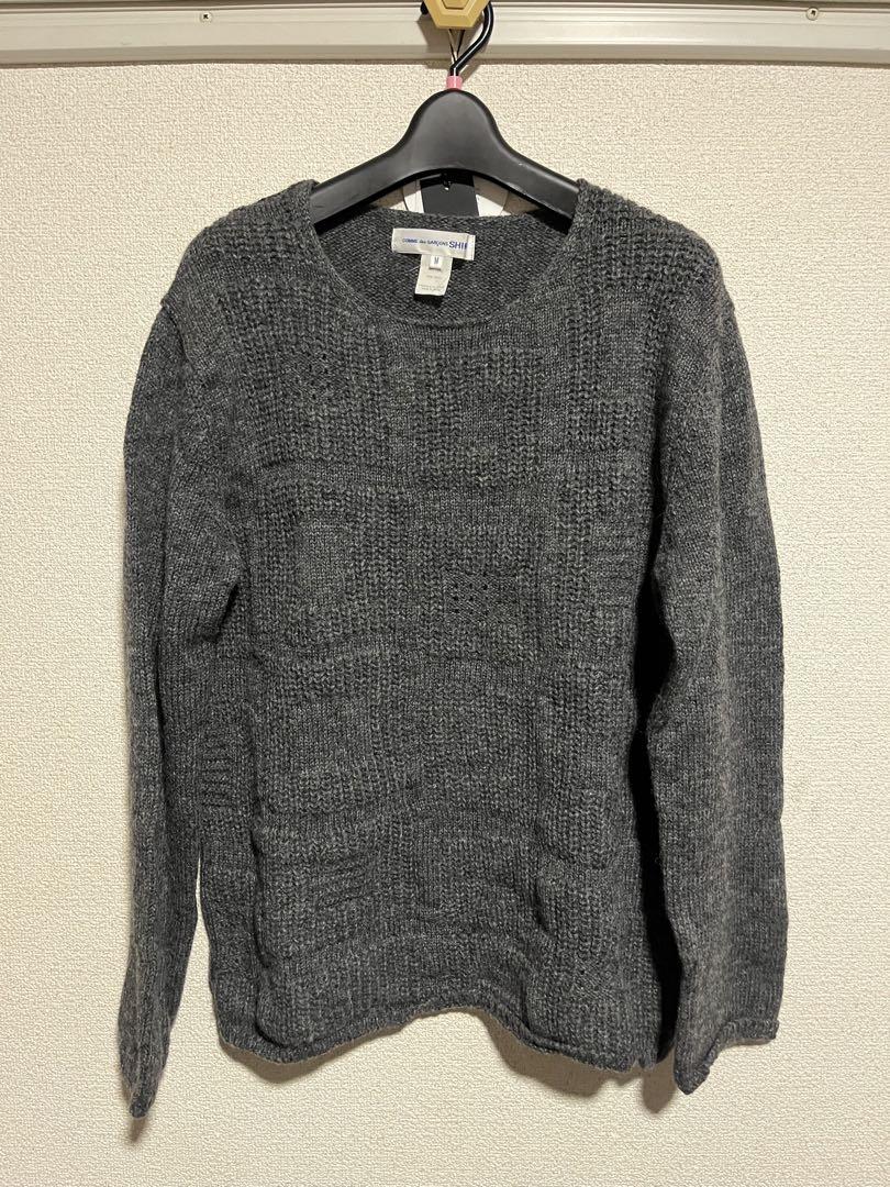 COMME des GARÇONS SHIRT グレーセーター M