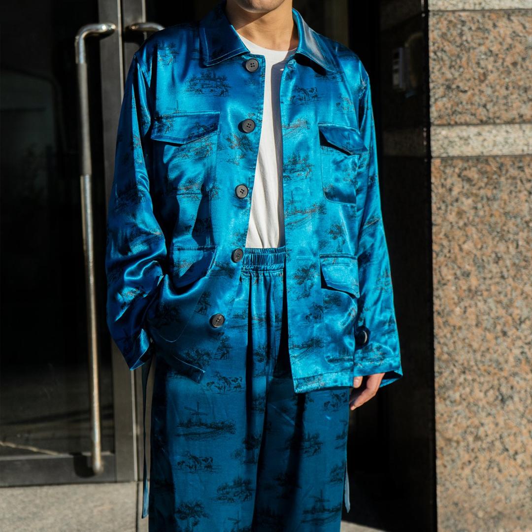 定番人気得価 MATSUFUJI DAYDREAM Printed Jacket q9zJh-m66063285643 限定SALE大得価