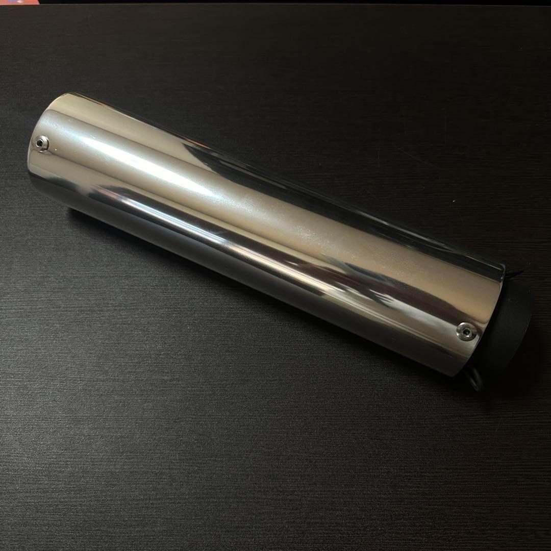 激鳴きバッフル付きの真空サイレンサー50.8π(新品)　CBXゼファーXJR♪ 42 7π用の鳴き蓋バッフル(サイレンサー) CBXゼファーXJR