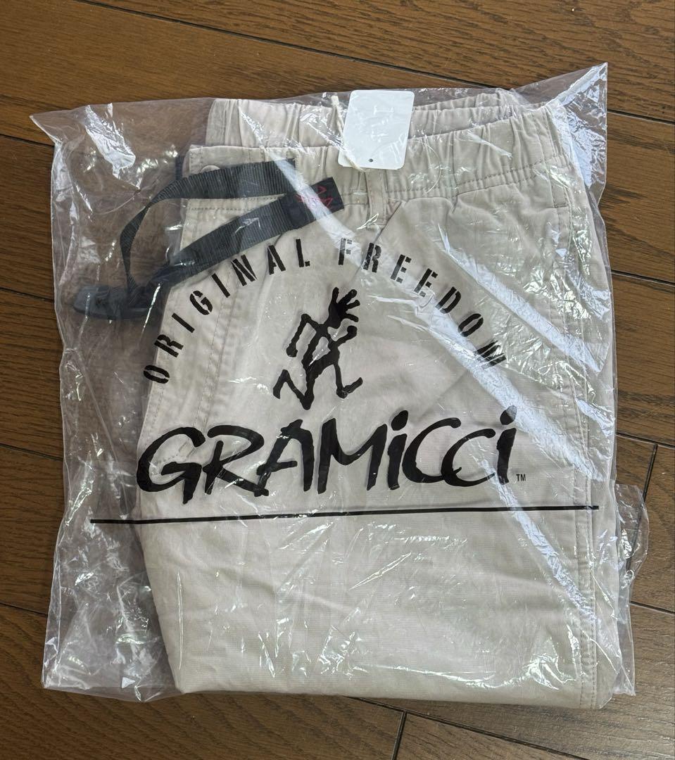 新品 未使用】XL グラミチ ニューナローショートパンツ サンド