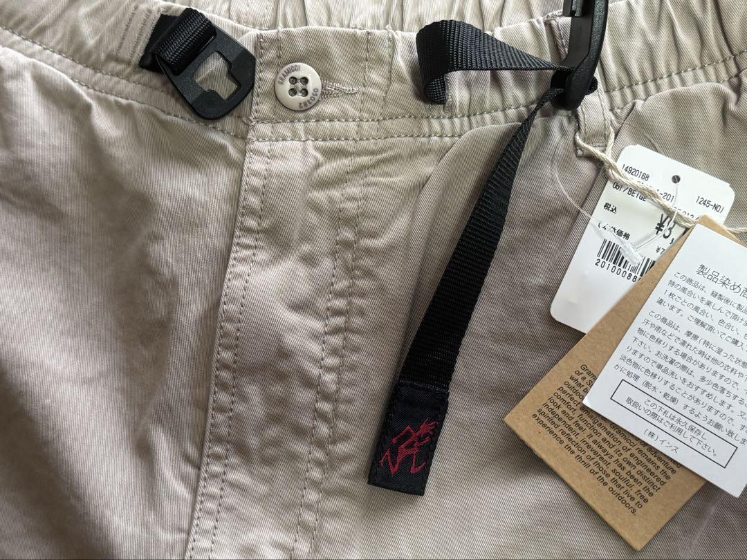 新品 未使用】XL グラミチ ニューナローショートパンツ サンド