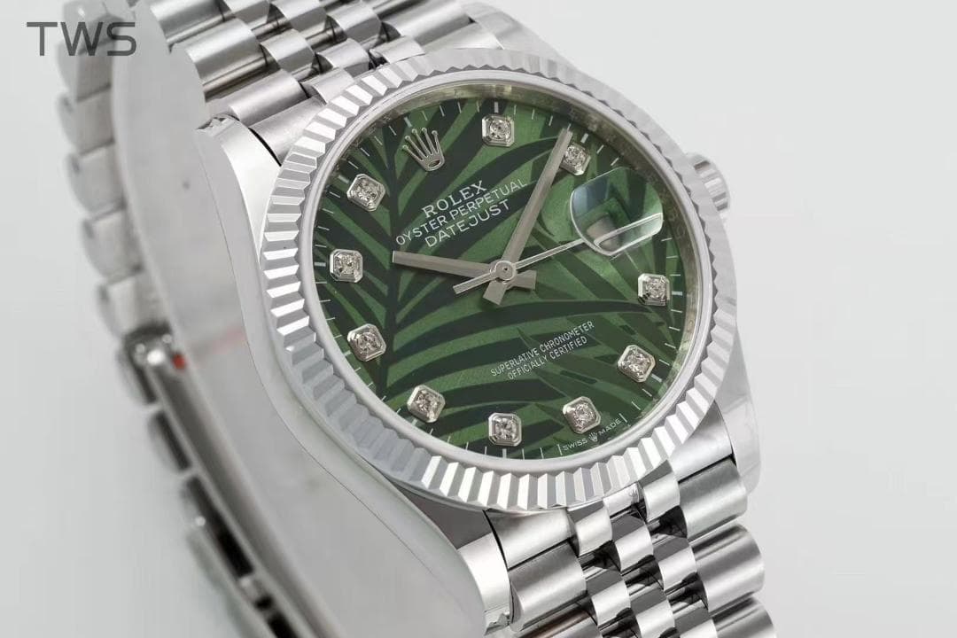 ROLEX 超人氣 デイトジャスト ピンク文字盤 40mm3P目立った傷や汚れなし