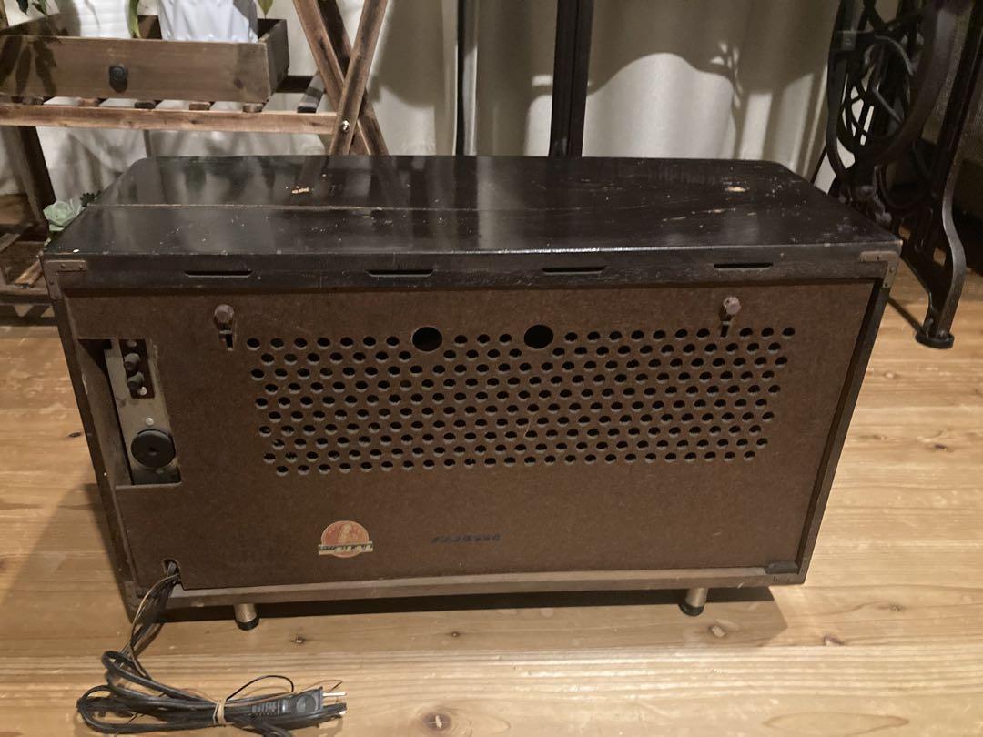 昭和レトロ  ナショナル 真空管ラジオ EA-775 稼働品