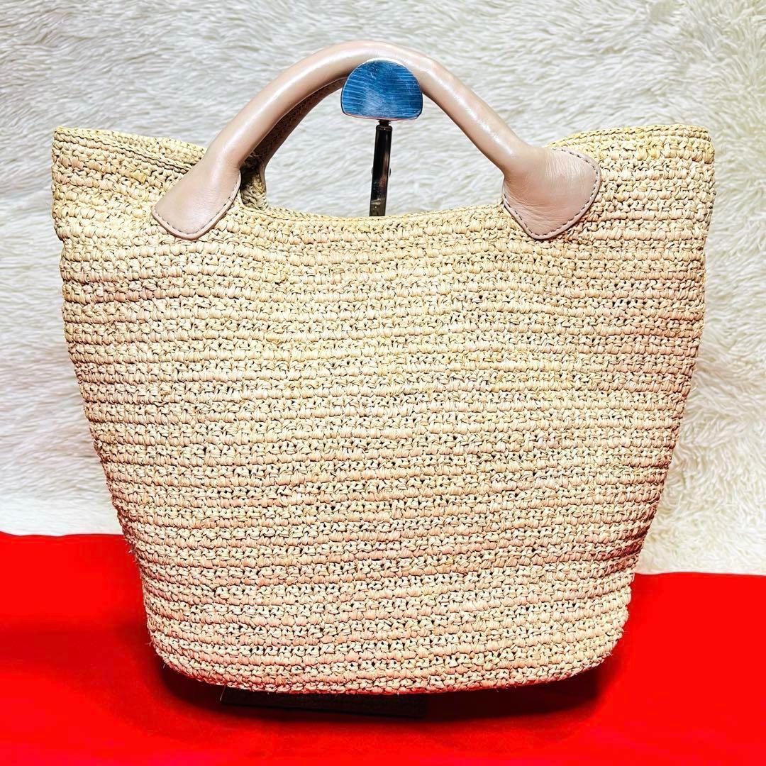 ✨美品✨ヘレンミカルスキー cassia s 2way ラフィア ハンドバッグ