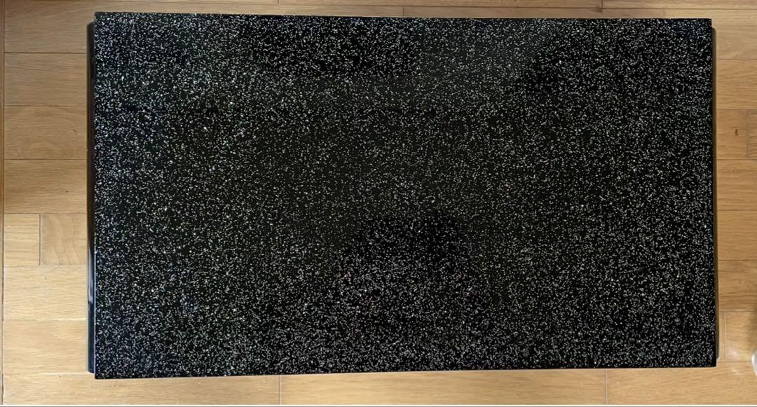 能登輪島塗　青貝殻漆 螺鈿 花台 置物台　茶道具 木箱付き 輪島塗 木製花台 青貝梨地黒漆（螺鈿入） - メルカリ