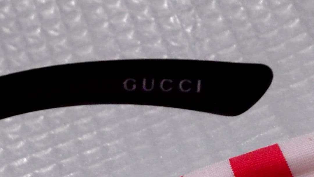 美品‼ グッチ サングラス 黒 ロゴシルバー GG柄 2985/N/S ファクトリー