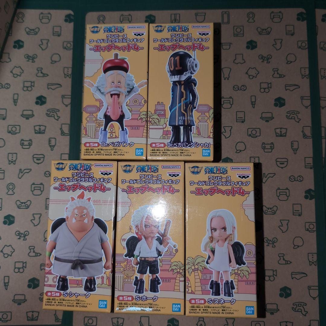 ワンピース ワールドコレクタブルフィギュア エッグヘッド4 全5
