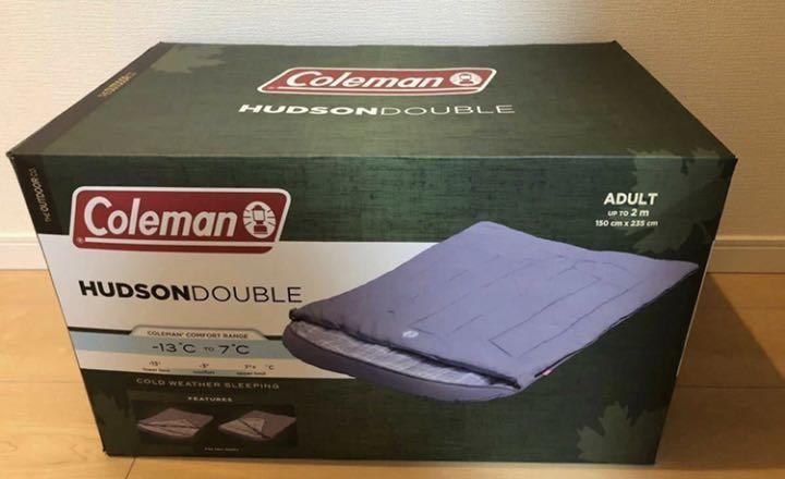 定番即納 新品 _ コールマンハドソンダブル2人用寝袋 最低使用温度 -13℃ KjmH3-m66071608829 限定セールSALE