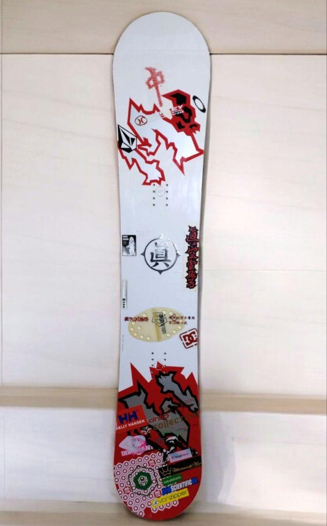 BURTON バートン スノーボード デッキ ケース付 侍改武空士 157cm