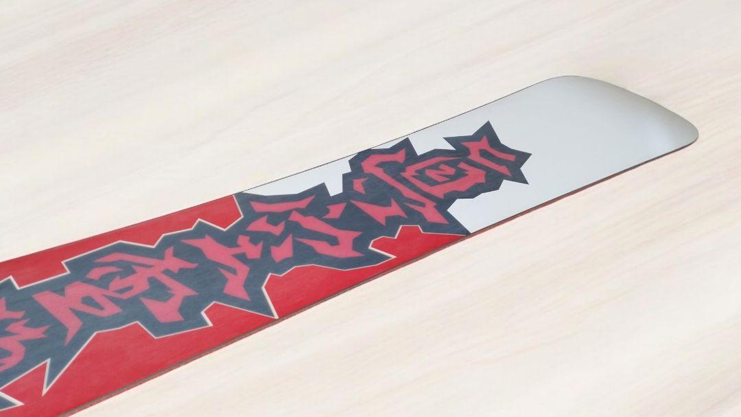 BURTON バートン スノーボード デッキ ケース付 侍改武空士 157cm