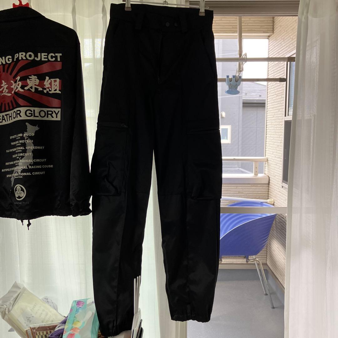 ブラック カーゴパンツ 4ポケット ゴアテックス 防水