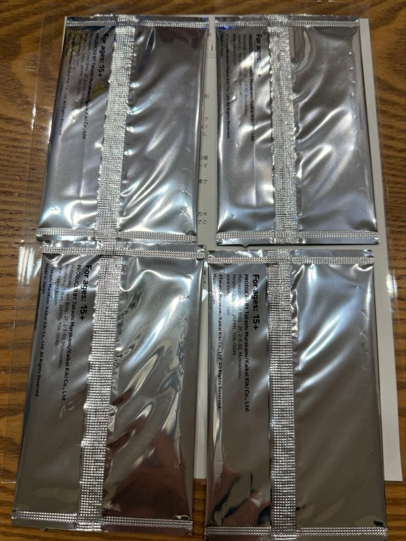 108フラワーズリバイズドNFT トレカ 村上隆 4パック UP786_INFO