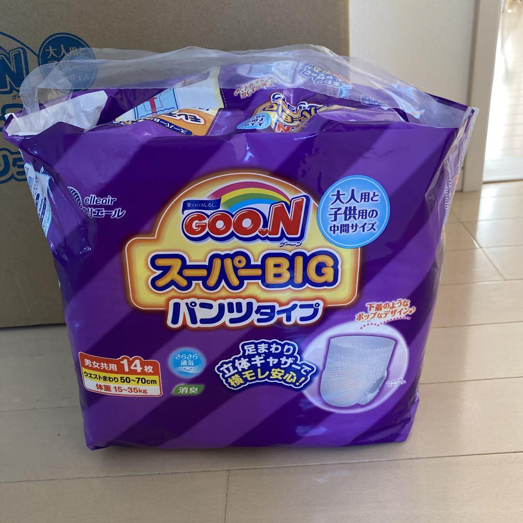 グーン スーパーBIG 6袋 パンツタイプ