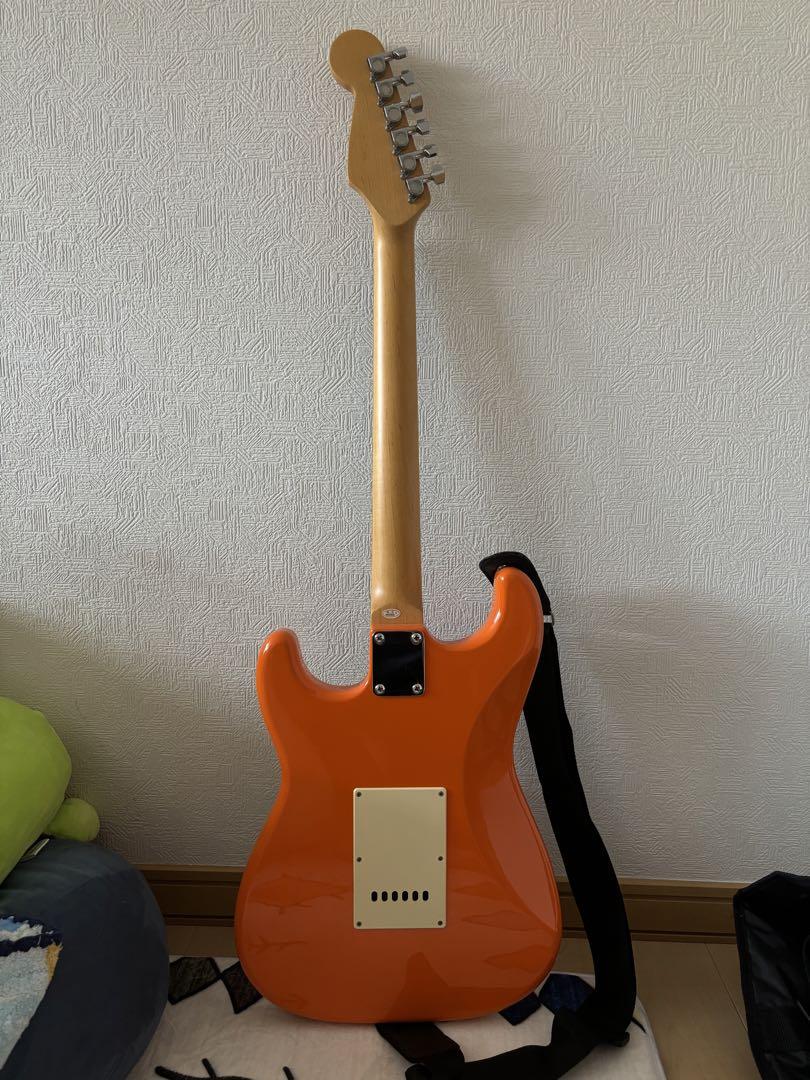 Photogenic オレンジ エレキギター ミニアンプ付き