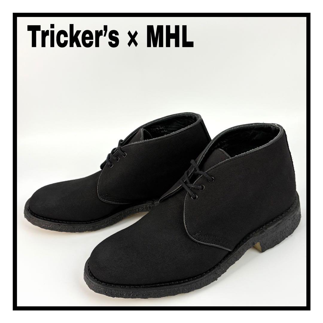Tricker’s × MHL トリッカーズ チャッカブーツ ブラック UK7