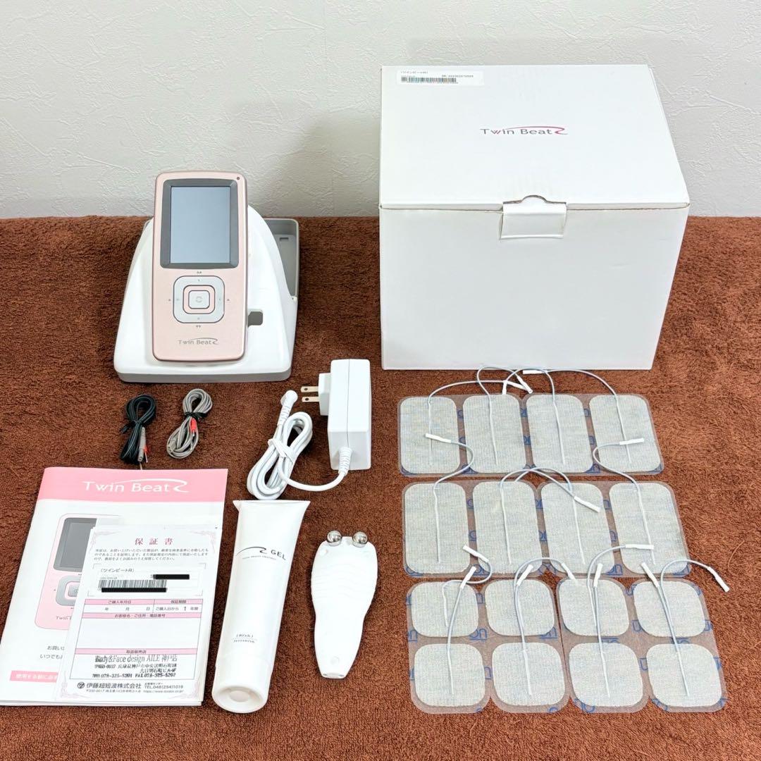 ツインビートR 伊藤超短波 5000Hz 中周波EMS 新品パッド16枚付き