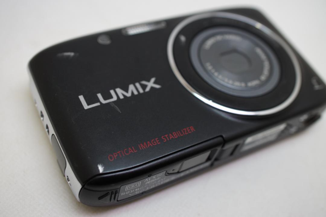 Panasonic デジカメ LUMIX DMC-S2（ブラック）動作確認品