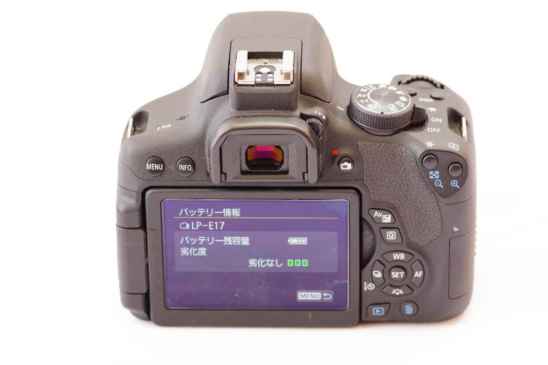 Canon EOS Kiss X8i 使用わずか ボディ デジタル一眼レフカメラ