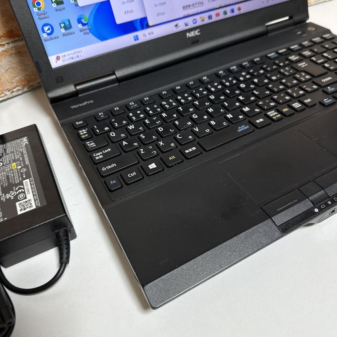 NECノート PC Corei5 SSD256G メモリ8G オフィス2024年