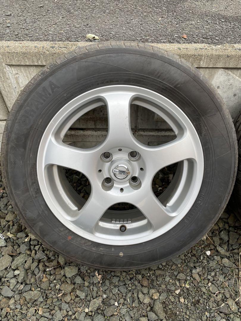 値下げ‼️ 185/65R15 夏タイヤ ホイールセットpcd100 4穴ティーダ