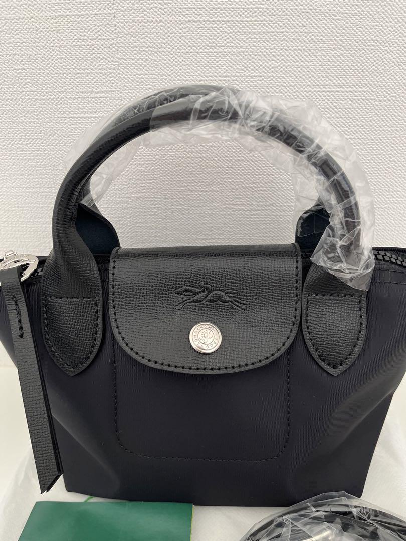 ロンシャン ルプリアージュ ネオ　2wayバッグ　ショルダーバッグ　XS  黒