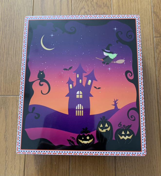 ヨックモックハロウィン空き缶
